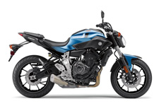 New 2017 YAMAHA FZ-07 GLACIER BLUE THE MOST FUN & PERFORMANCE FOR THE PRICE The ultimate sportbike for just over $7K, the FZ‑07 offers huge thrills and fun in a value packed light weight and nimble package ‑‑ now available with ABS brakes